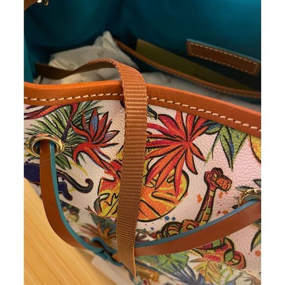 Dooney & Bourke  Jungle Book Drawstring Shoulder Bag NWT - Picture 11 of 16